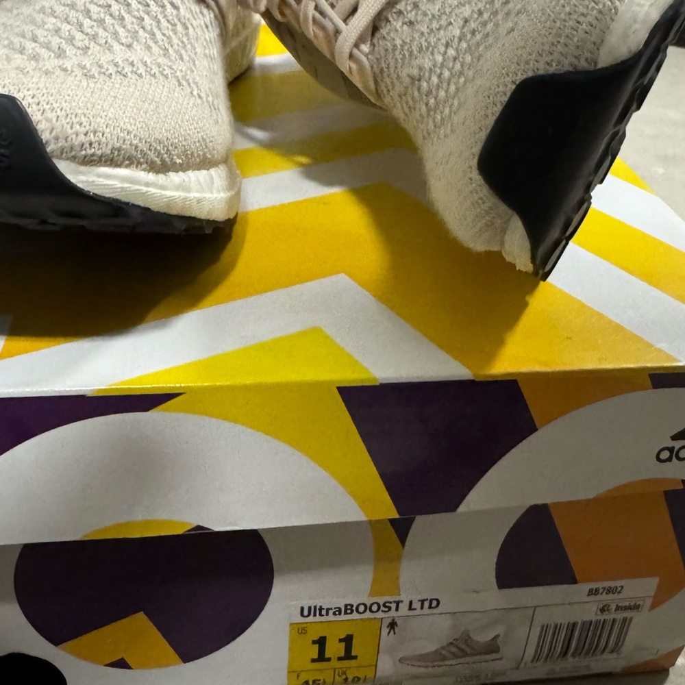 Adidas Light Tan Knit Sneakers - Picture 10 of 10